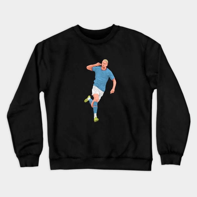 Erling Haaland Crewneck Sweatshirt by Arissetyo